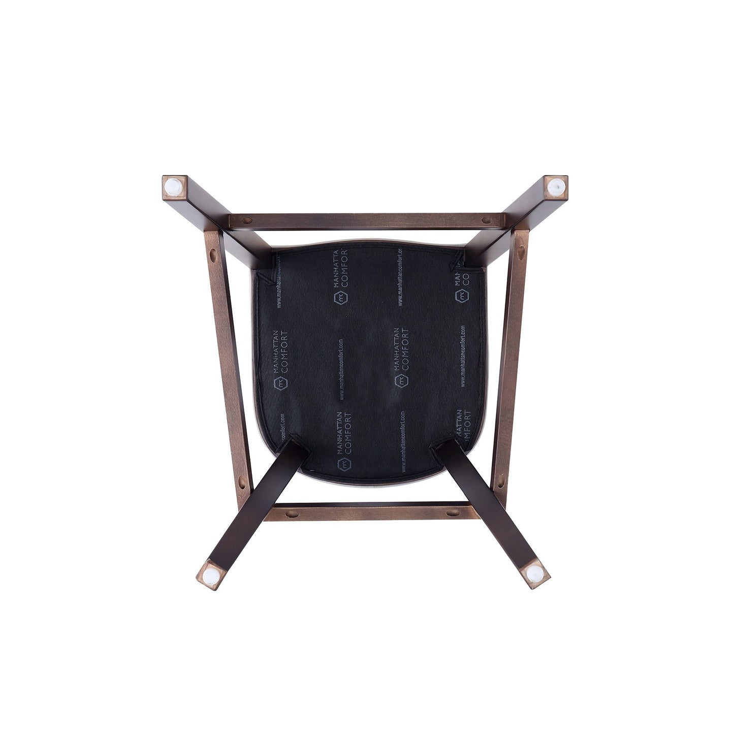 Manhattan Comfort Fifth Avenue Counter Height Bar Stool (Set of 2)