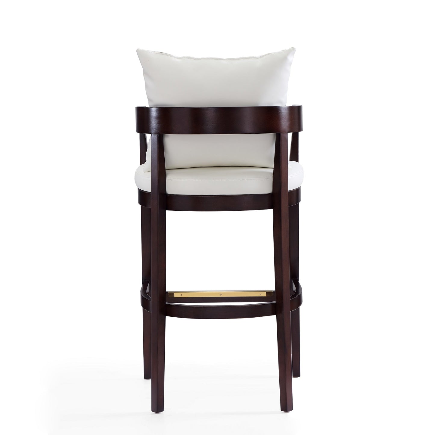 Manhattan Comfort Ritz Beech Wood Counter Height Bar Stool (Set of 2 or 3)