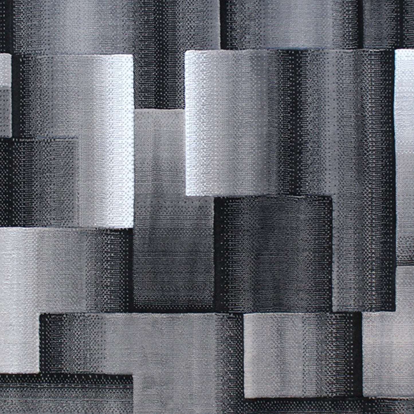 8x10 Gray Block Area Rug ACD-RGTRZ861-810-GY-GG