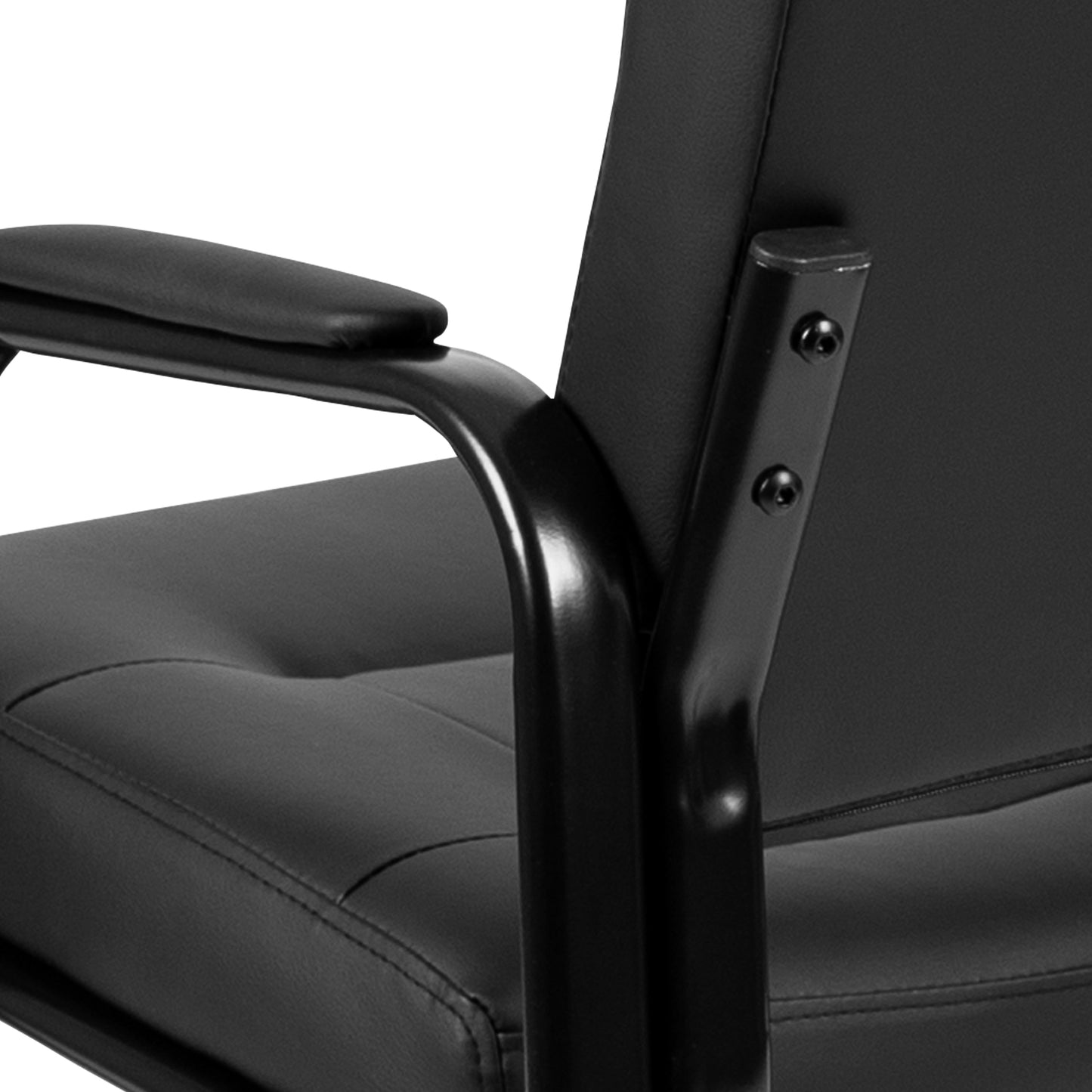 Black LeatherSoft Guest Chair CH-197221X000-BK-GG