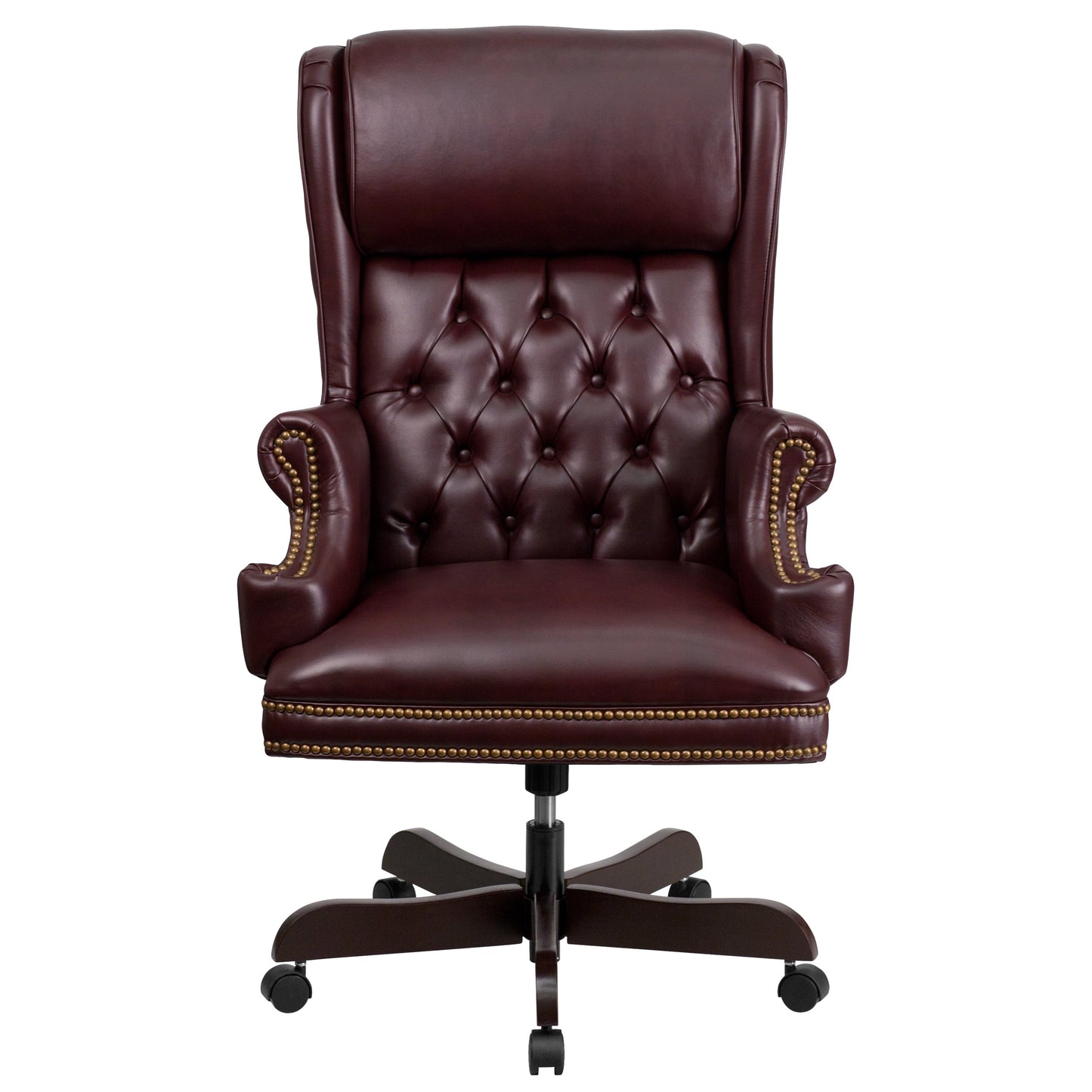 Burgundy High Back Chair CI-J600-BY-GG