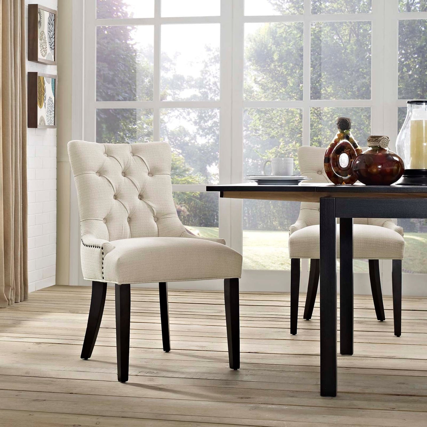Regent Tufted Fabric Dining Chair by Modway EEI-2223-BEI