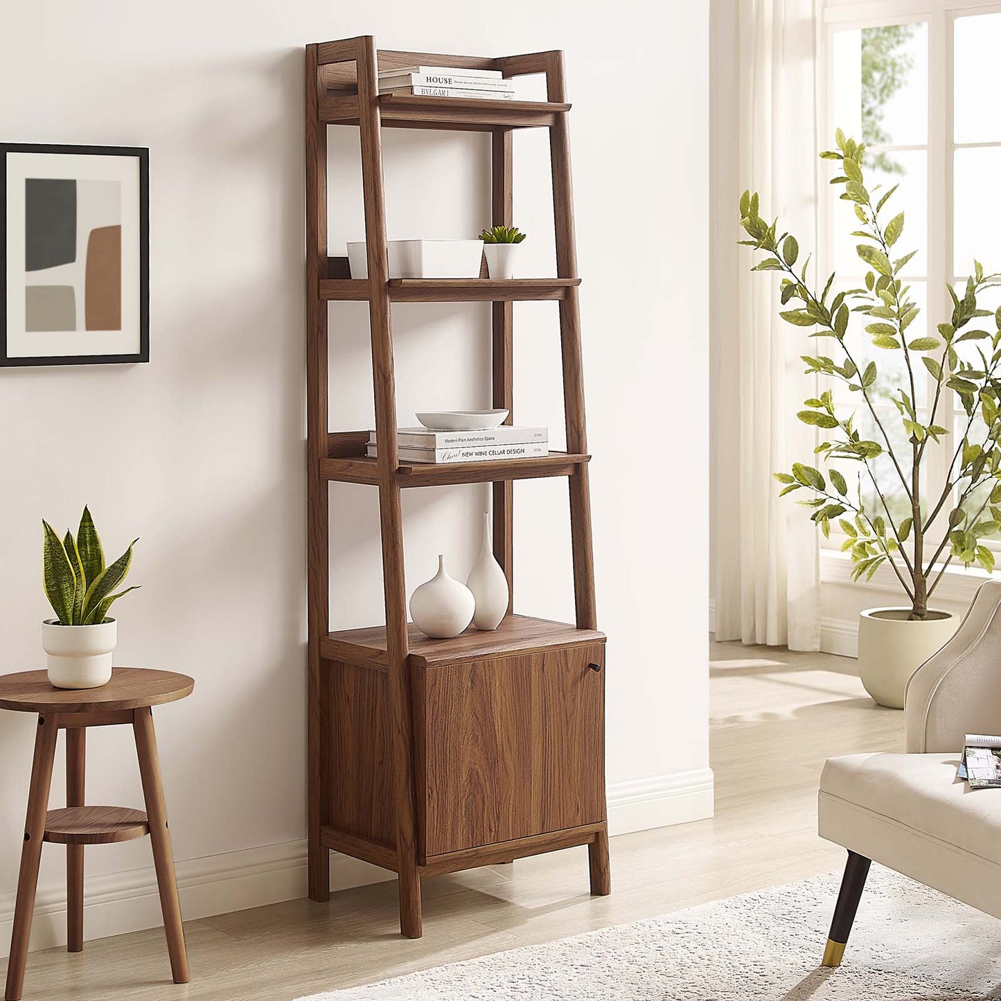 Bixby 21" Bookshelf Walnut EEI-4655-WAL