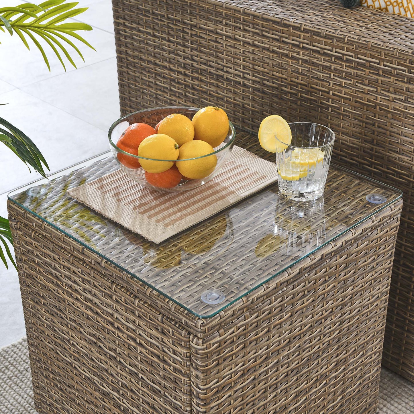 Convene Outdoor Patio Side Table by Modway EEI-6240