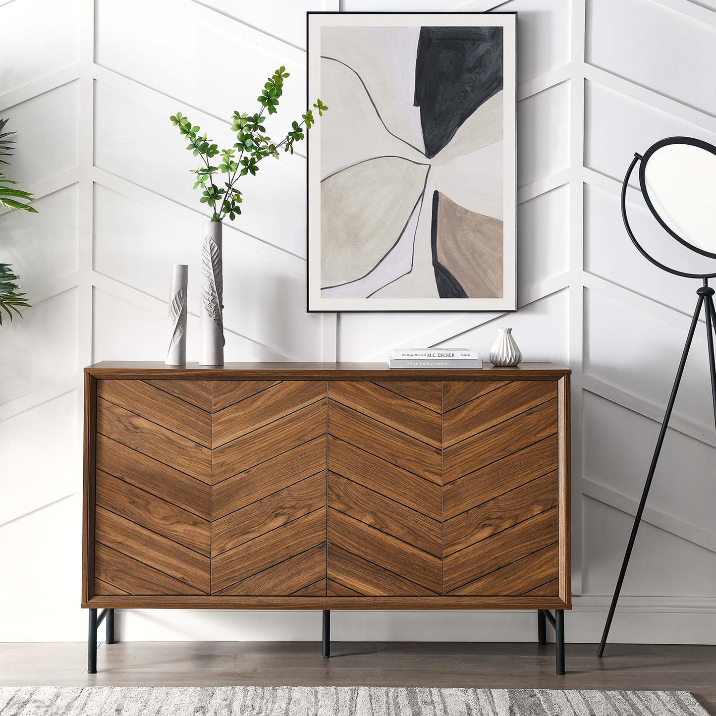 Harper Chevron Sideboard by Modway EEI-6336-WAL