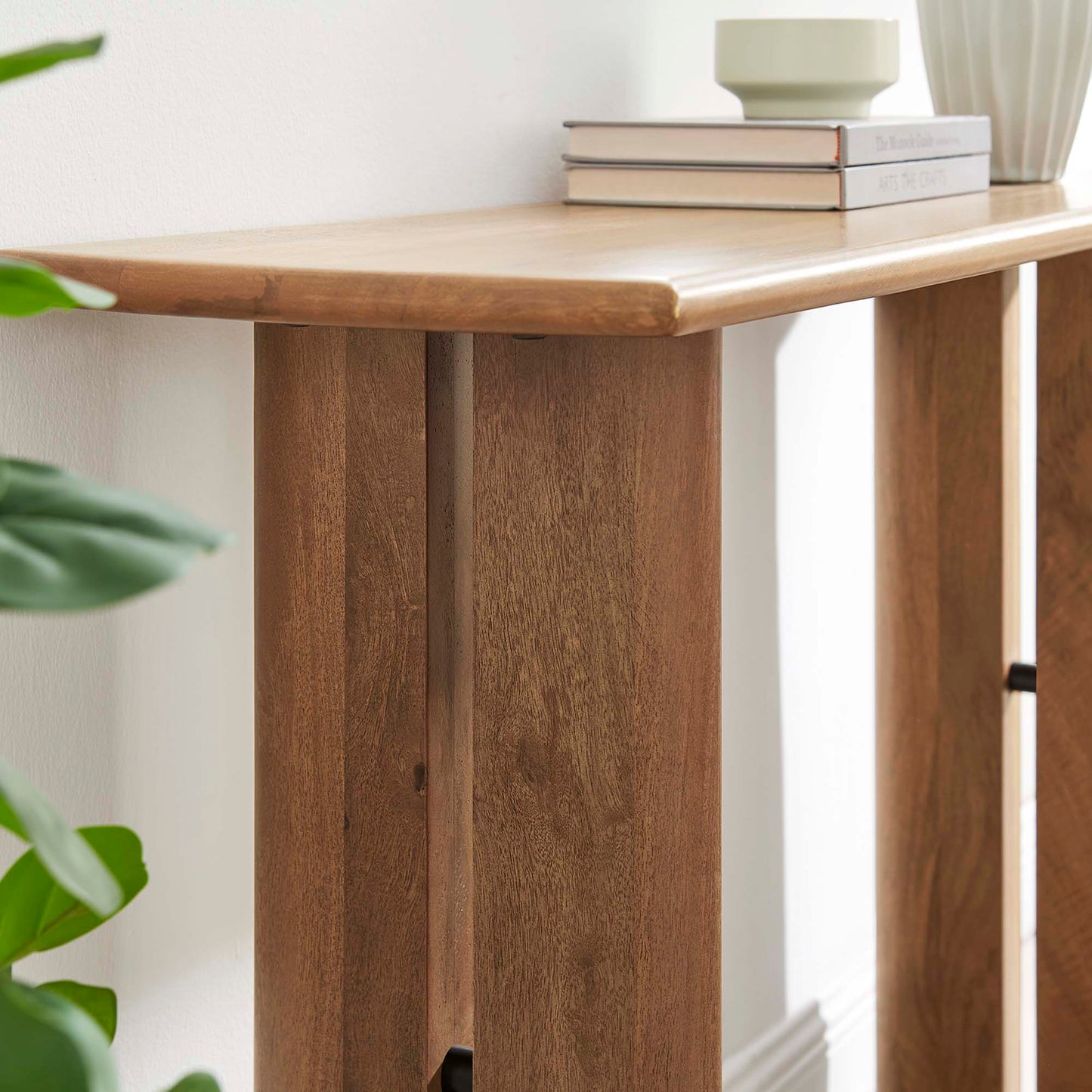 Amistad Wood Console Table by Modway EEI-6342-WAL