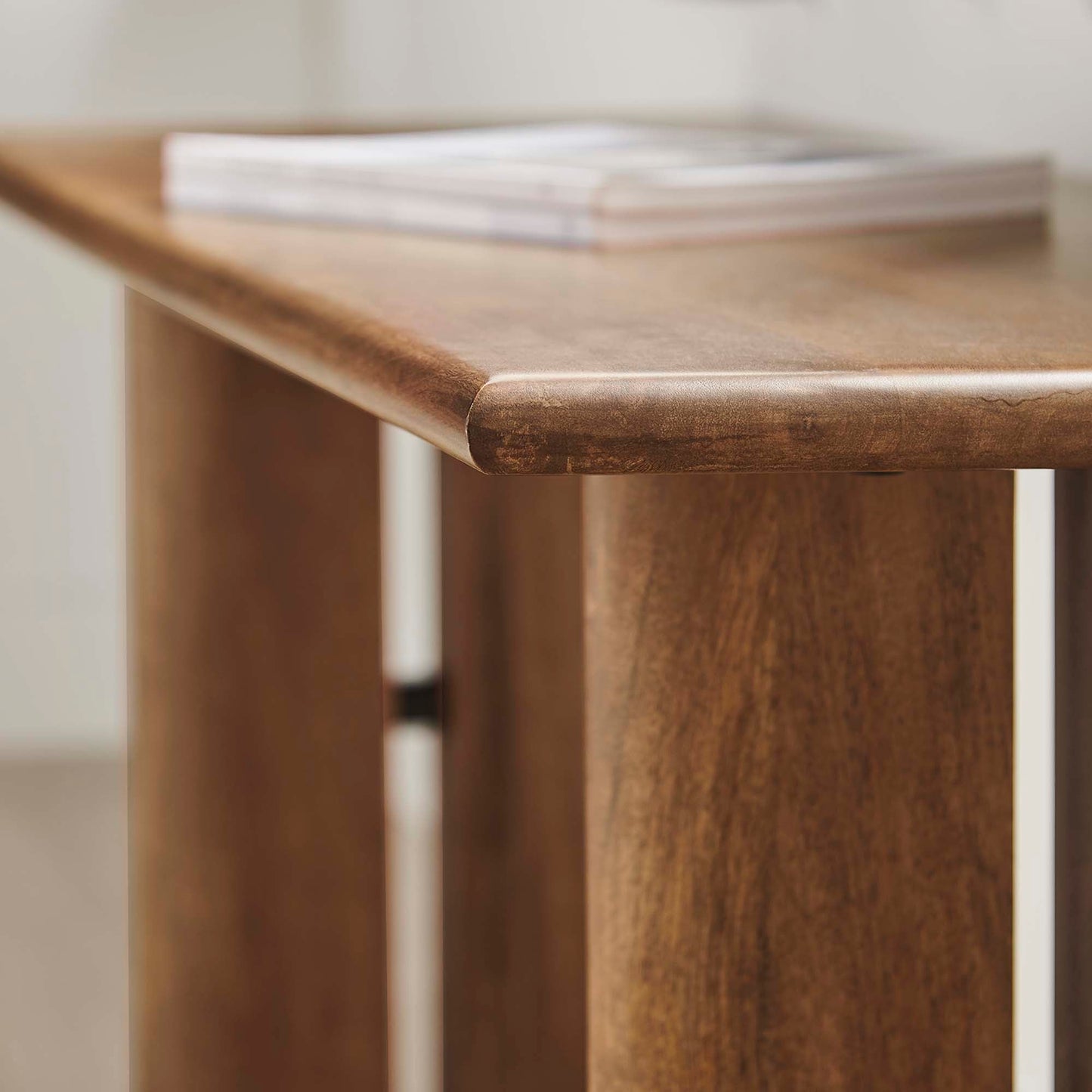 Amistad 46" Wood Bench by Modway EEI-6343-WAL