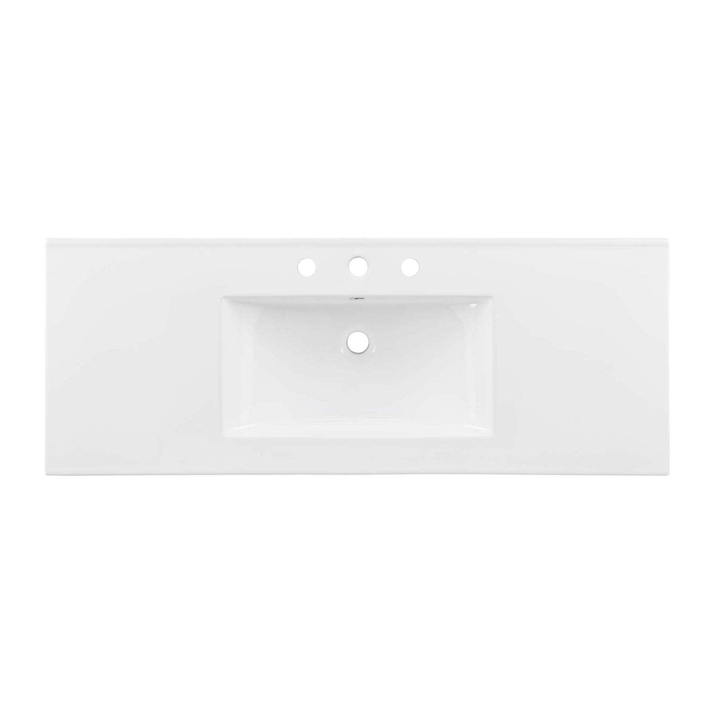 Soma 48” Single Sink Bathroom Vanity by Modway EEI-6719-WAL-WHI
