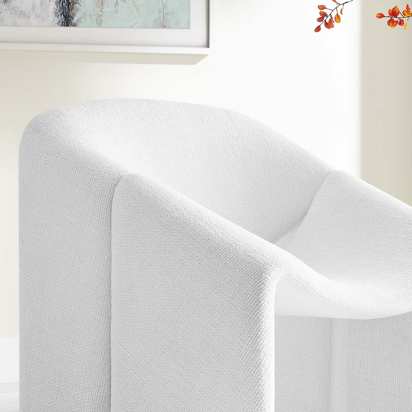 Vivi Chenille Upholstered Accent Chair by Modway EEI-6767-FRO