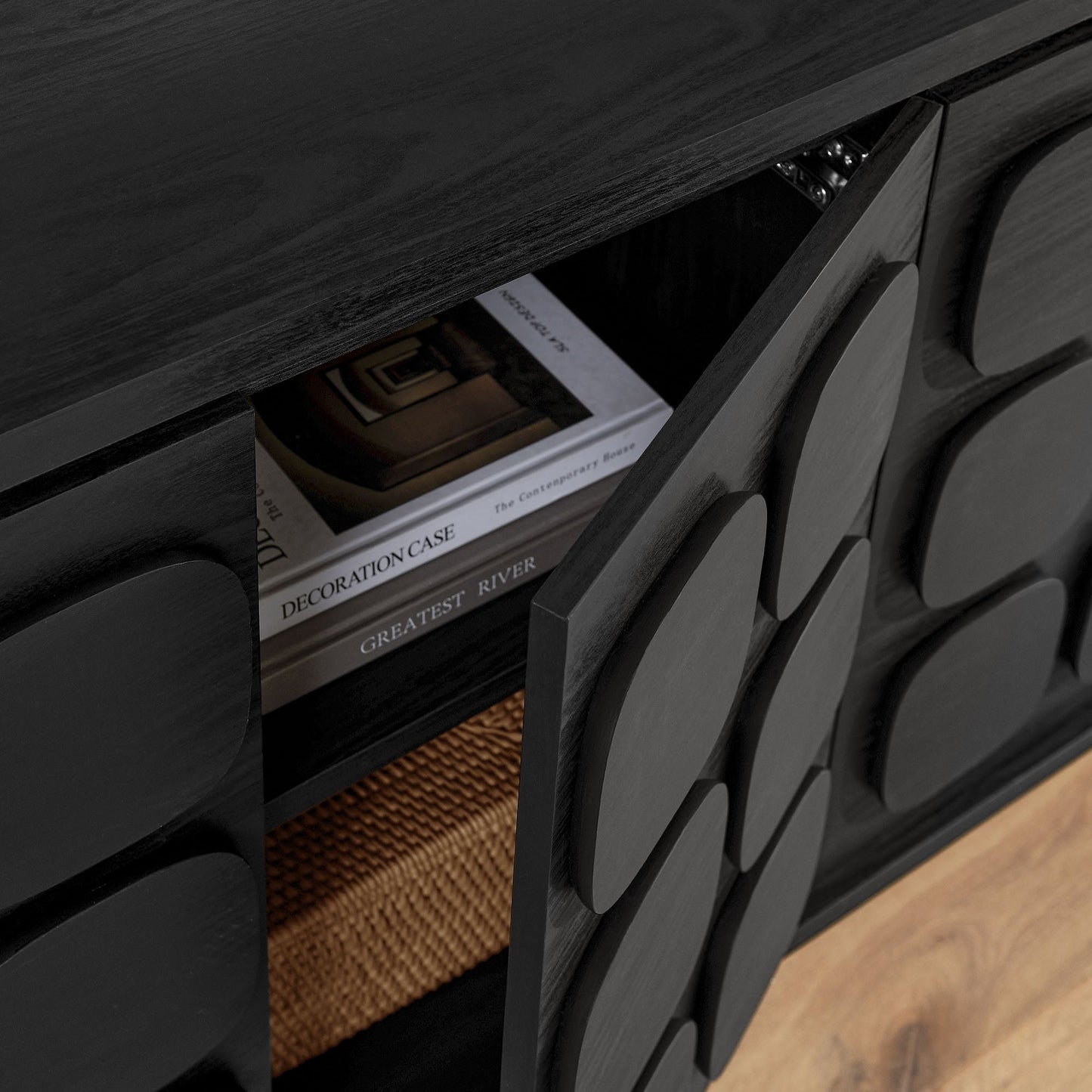 Toscana 61" Sideboard by Modway EEI-6862-BLK