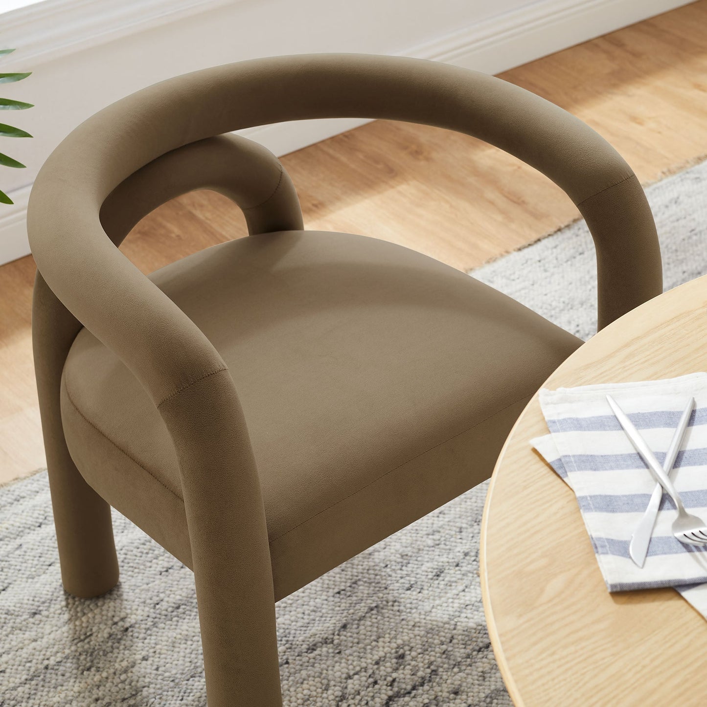 Astrid Performance Velvet Dining Chair by Modway EEI-7104-CAM