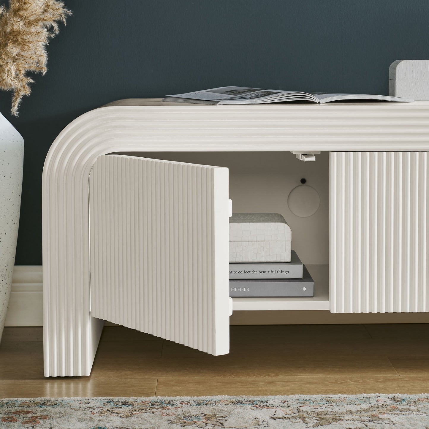 Waterflute 68" Fluted TV Stand by Modway