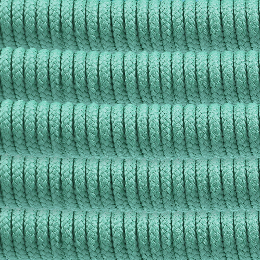 Snack Indoor Outdoor Stackable Steel Dining Chair with Wasabi Rope - Set of 2