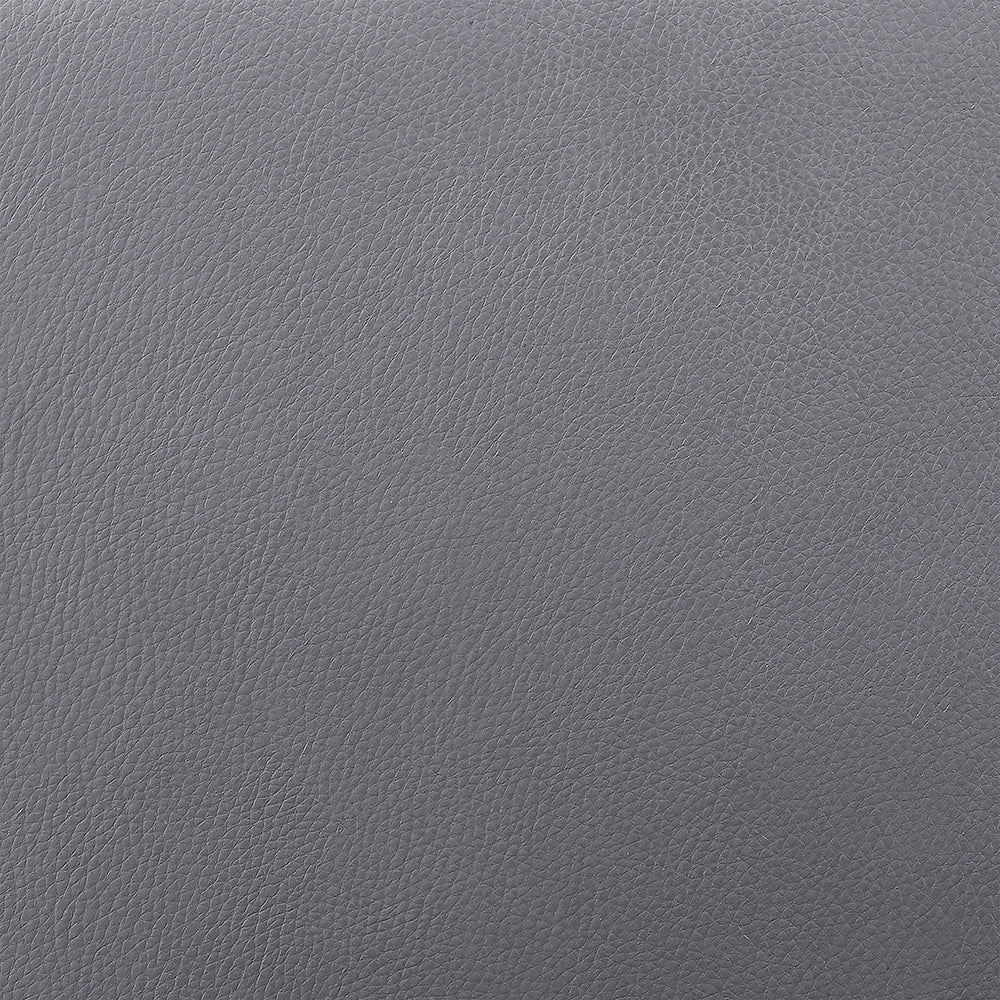 Willow 30" Swivel Wood Bar Stool with Faux Leather and Metal