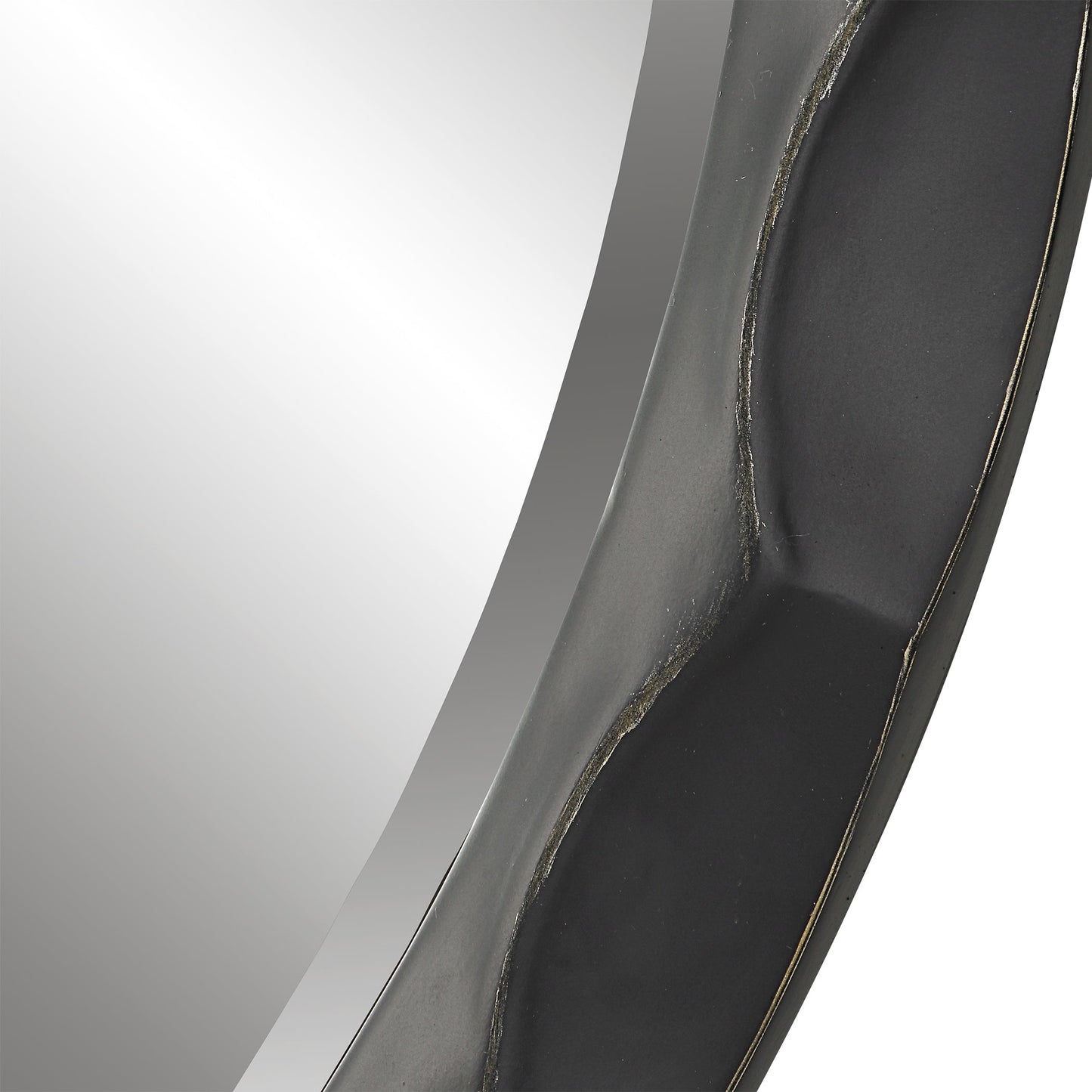 Uttermost Scalloped Edge Round Mirror