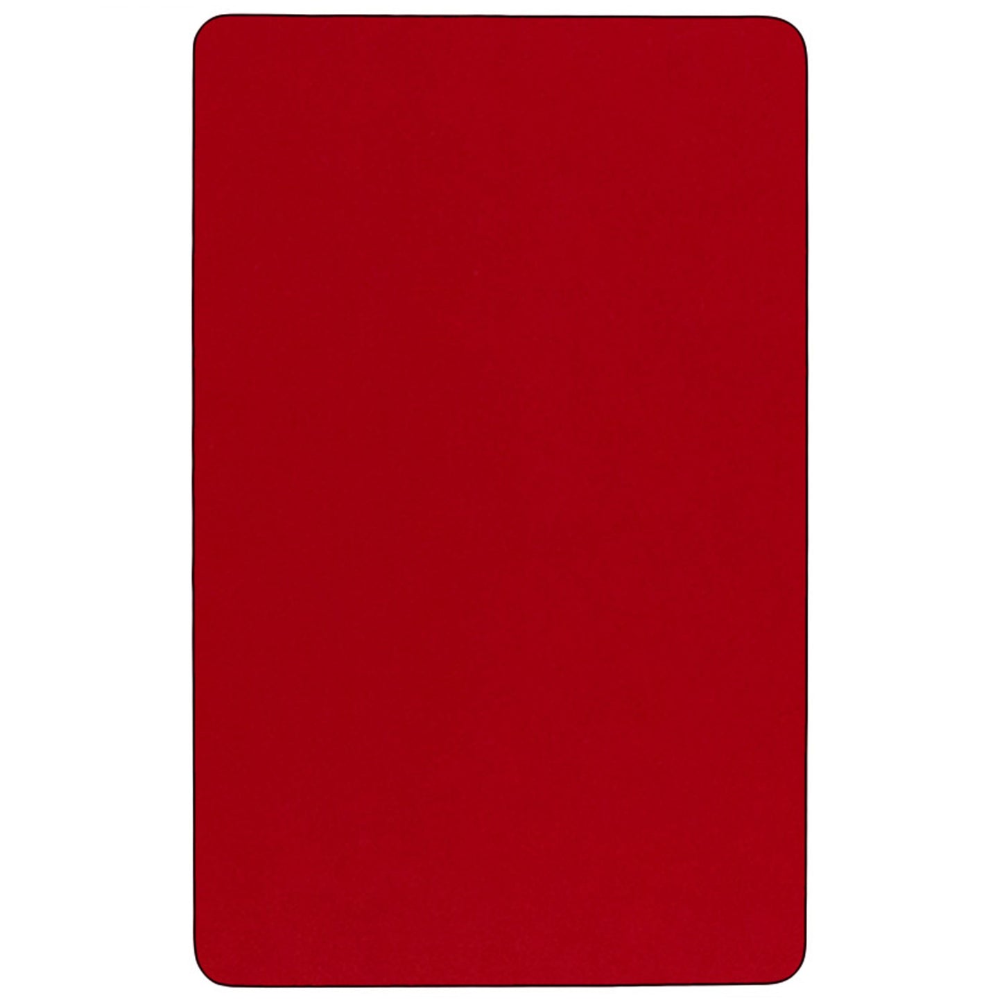 30x48 REC Red Activity Table XU-A3048-REC-RED-T-A-CAS-GG