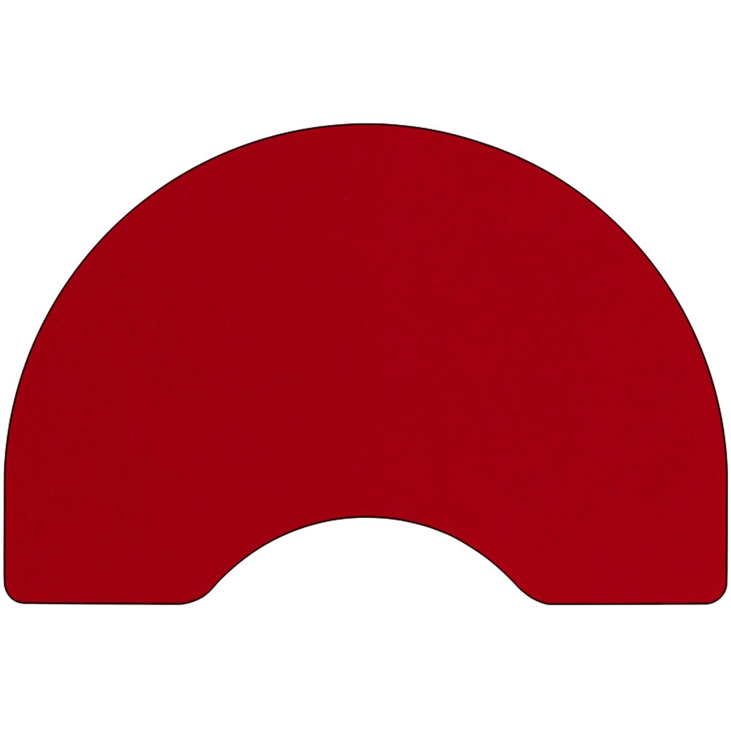 48x72 KDNY Red Activity Table XU-A4872-KIDNY-RED-T-P-GG