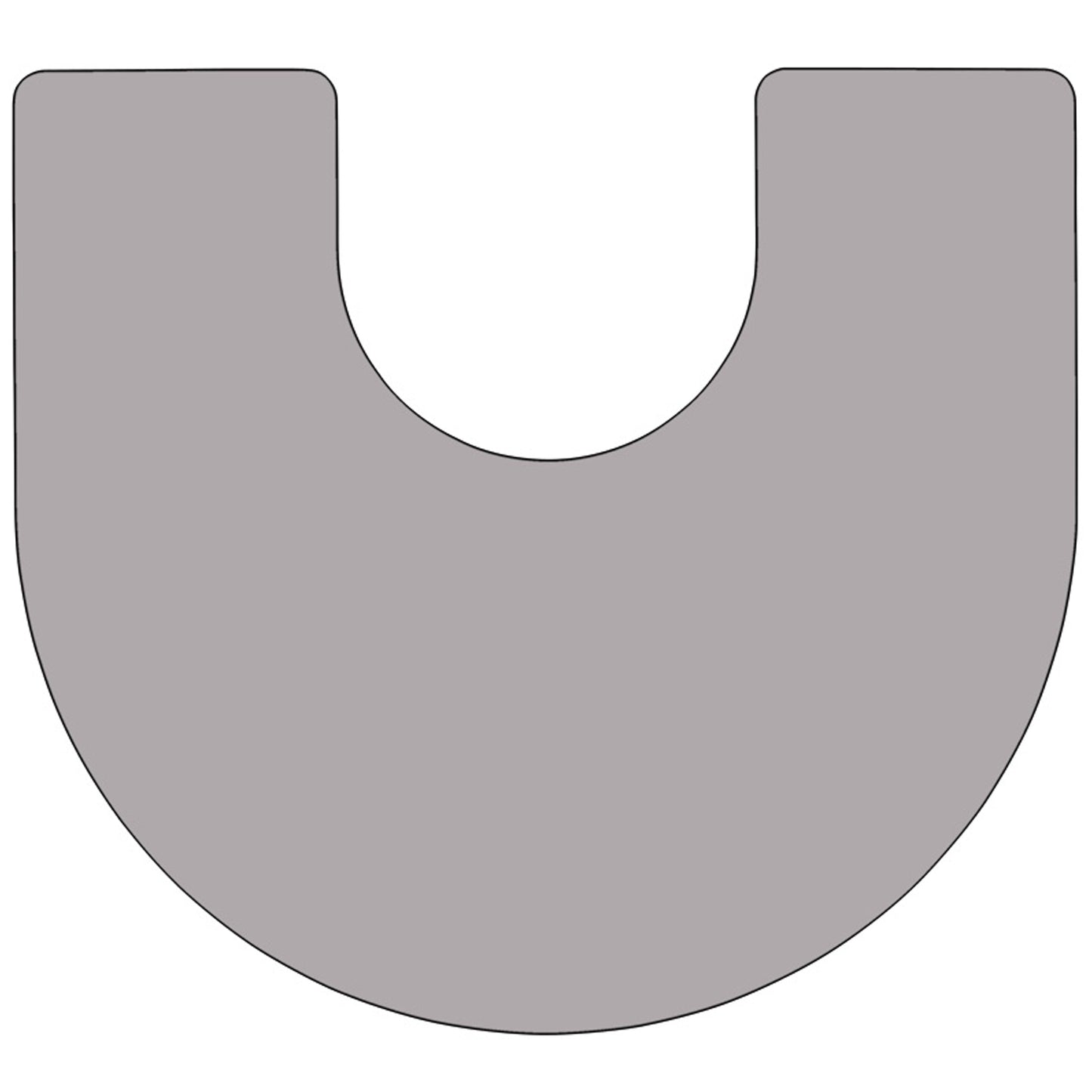 60x66 HRSE Grey Activity Table XU-A6066-HRSE-GY-T-P-GG