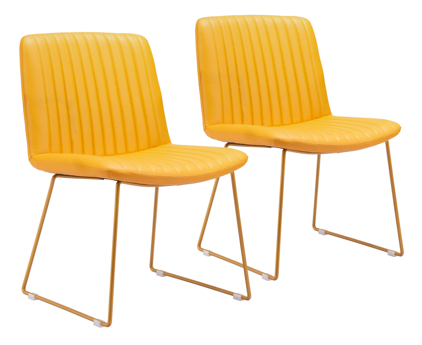 Joy Dining Chair (Set of 2) Yellow
