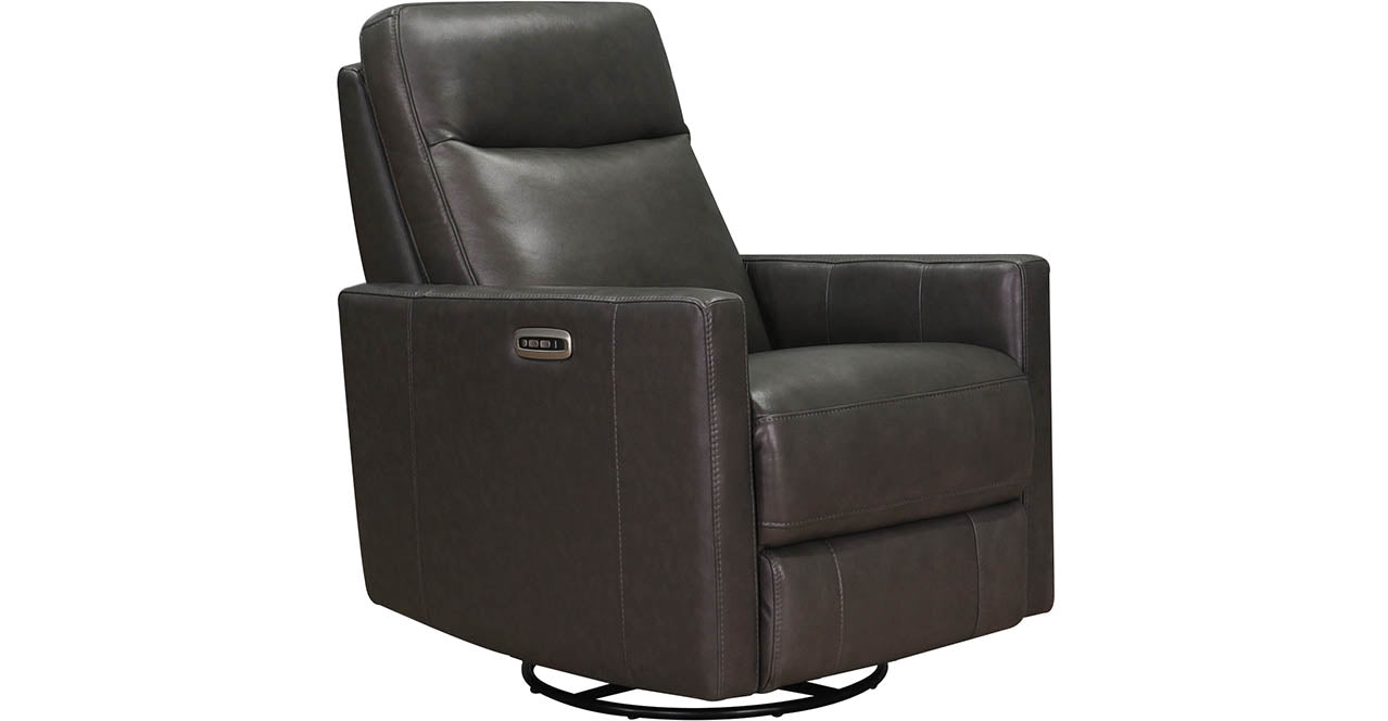 Ashby Power and Manual Headrest Recliner Collection with Swivel and Glider Options
