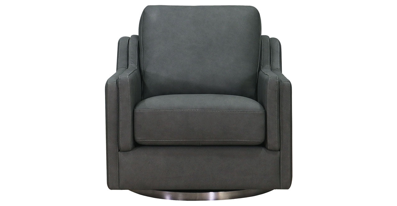 Bella Swivel Leather Chair