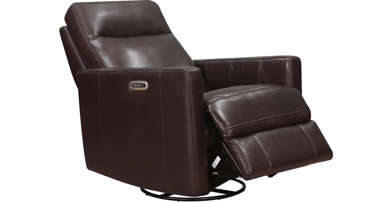 Ashby Power and Manual Headrest Recliner Collection with Swivel and Glider Options