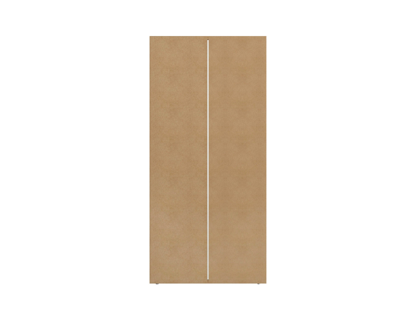 Manhattan Comfort Eiffel Storage Cabinet in Matte Black (Set of 2) 2-250BMC8