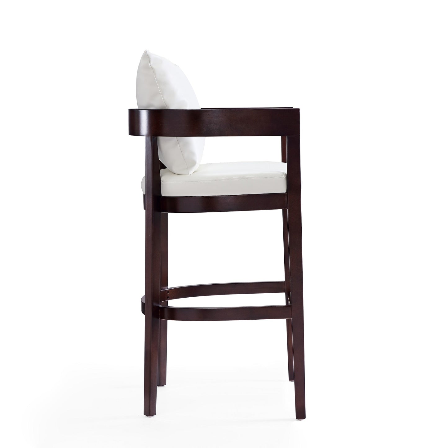 Manhattan Comfort Ritz Beech Wood Counter Height Bar Stool (Set of 2 or 3)