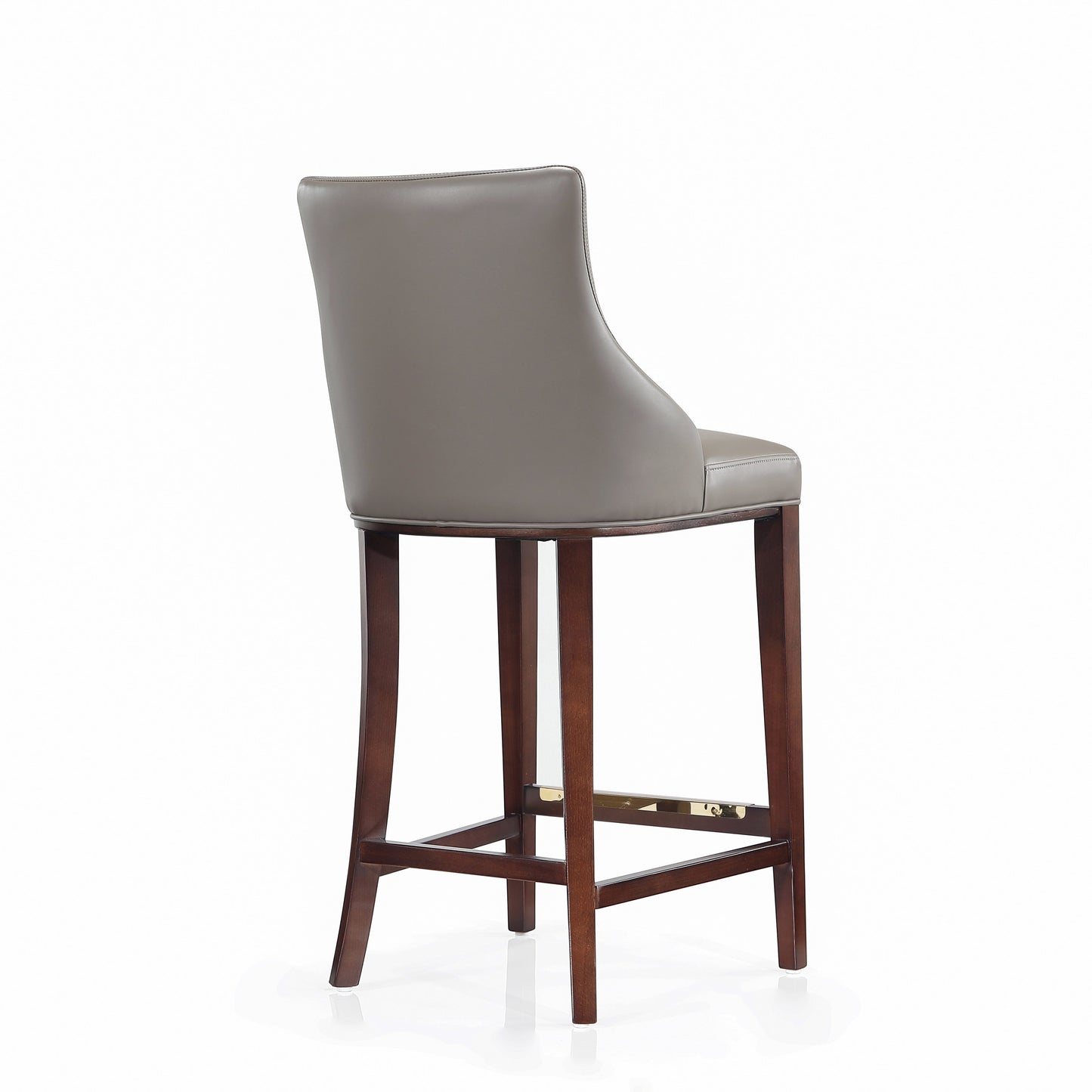 Manhattan Comfort Modern Shubert Barstool and Counter Stool with Beech Wood Legs