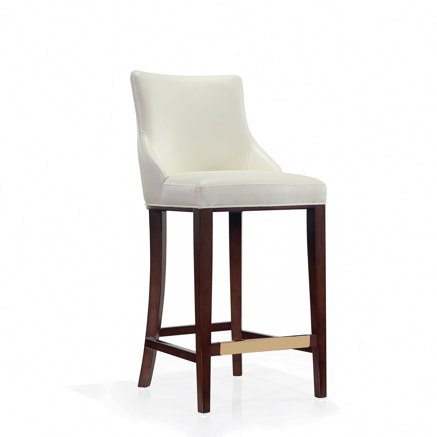 Manhattan Comfort Modern Shubert Barstool and Counter Stool with Beech Wood Legs