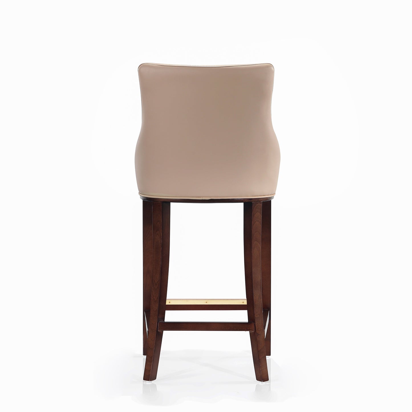 Manhattan Comfort Modern Shubert Barstool and Counter Stool with Beech Wood Legs