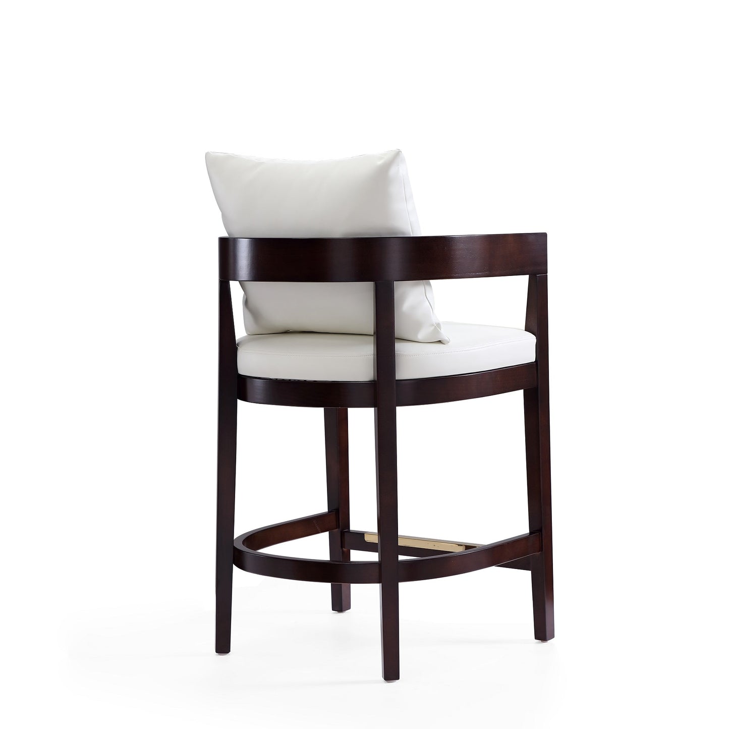Manhattan Comfort Ritz Beech Wood Counter Height Bar Stool (Set of 2 or 3)