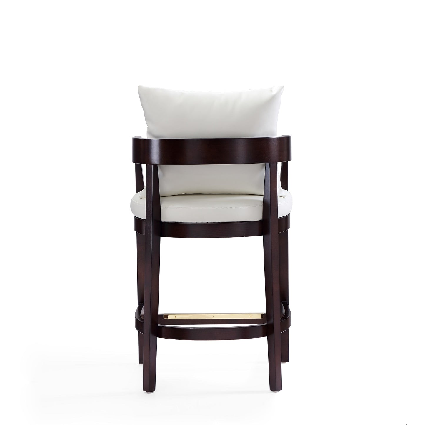 Manhattan Comfort Ritz Beech Wood Counter Height Bar Stool (Set of 2 or 3)