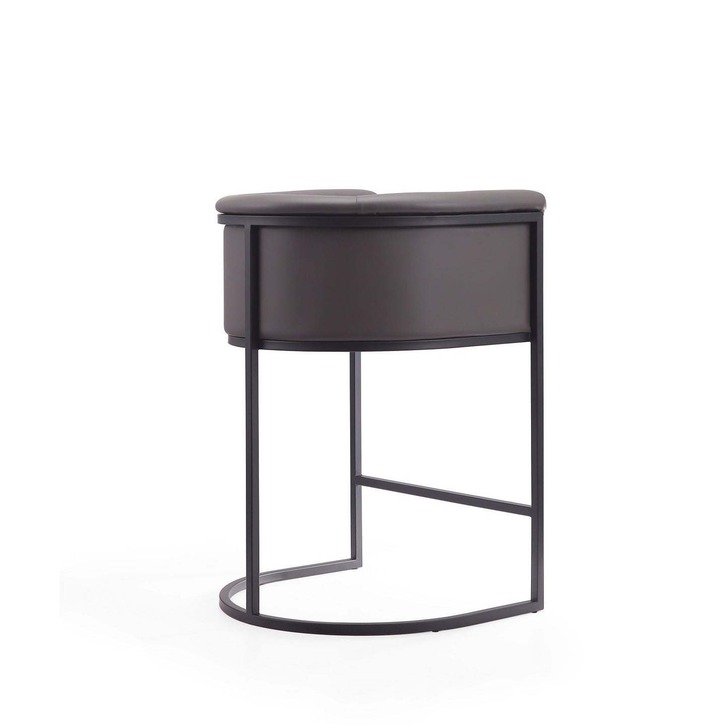 Manhattan Comfort Cosmopolitan 33.8 in. and 37.8 in. Metal Counter Height Bar Stool