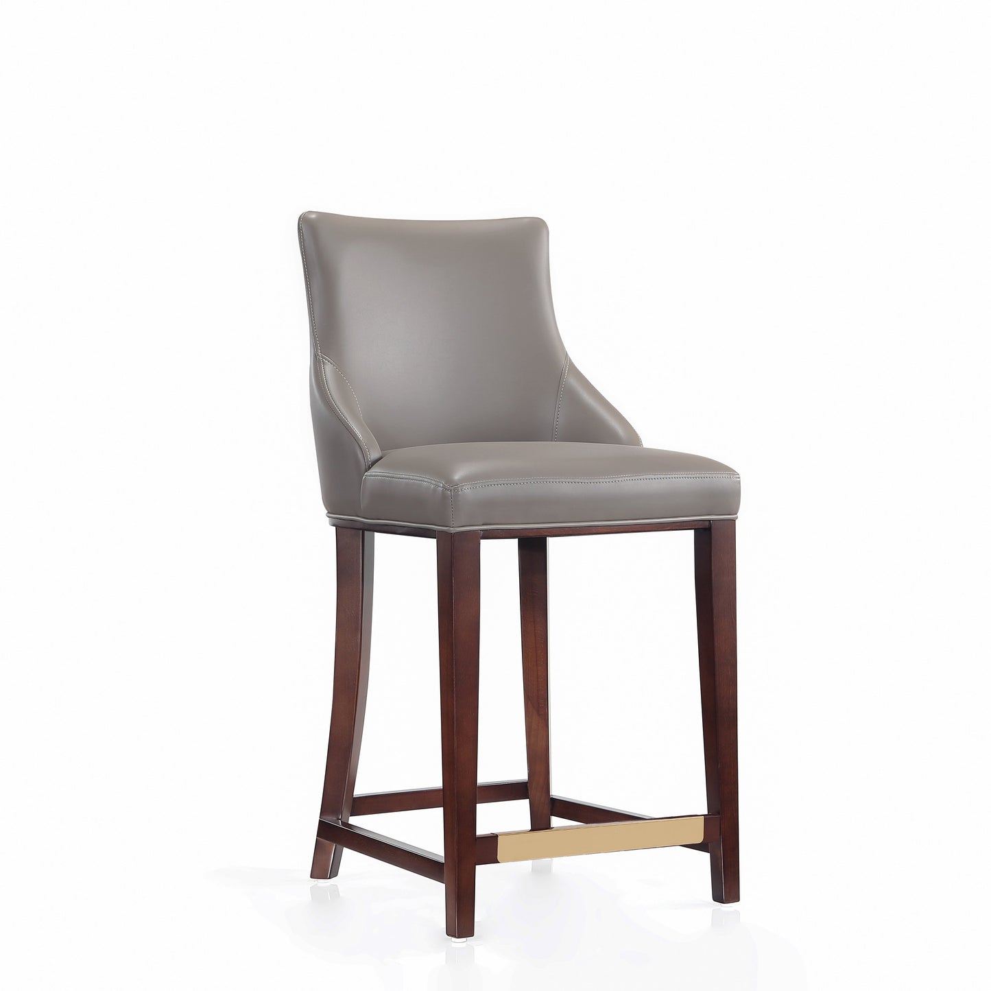 Manhattan Comfort Modern Shubert Barstool and Counter Stool with Beech Wood Legs