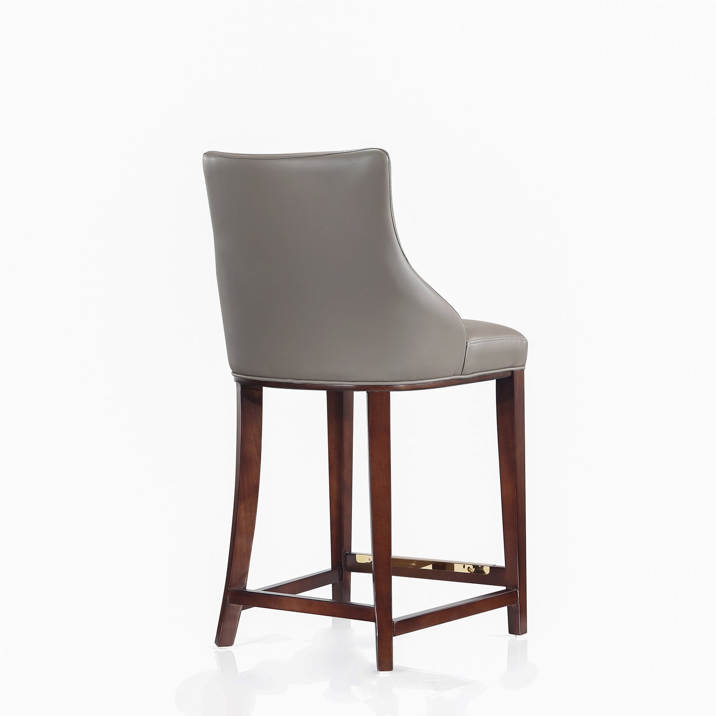 Manhattan Comfort Modern Shubert Barstool and Counter Stool with Beech Wood Legs