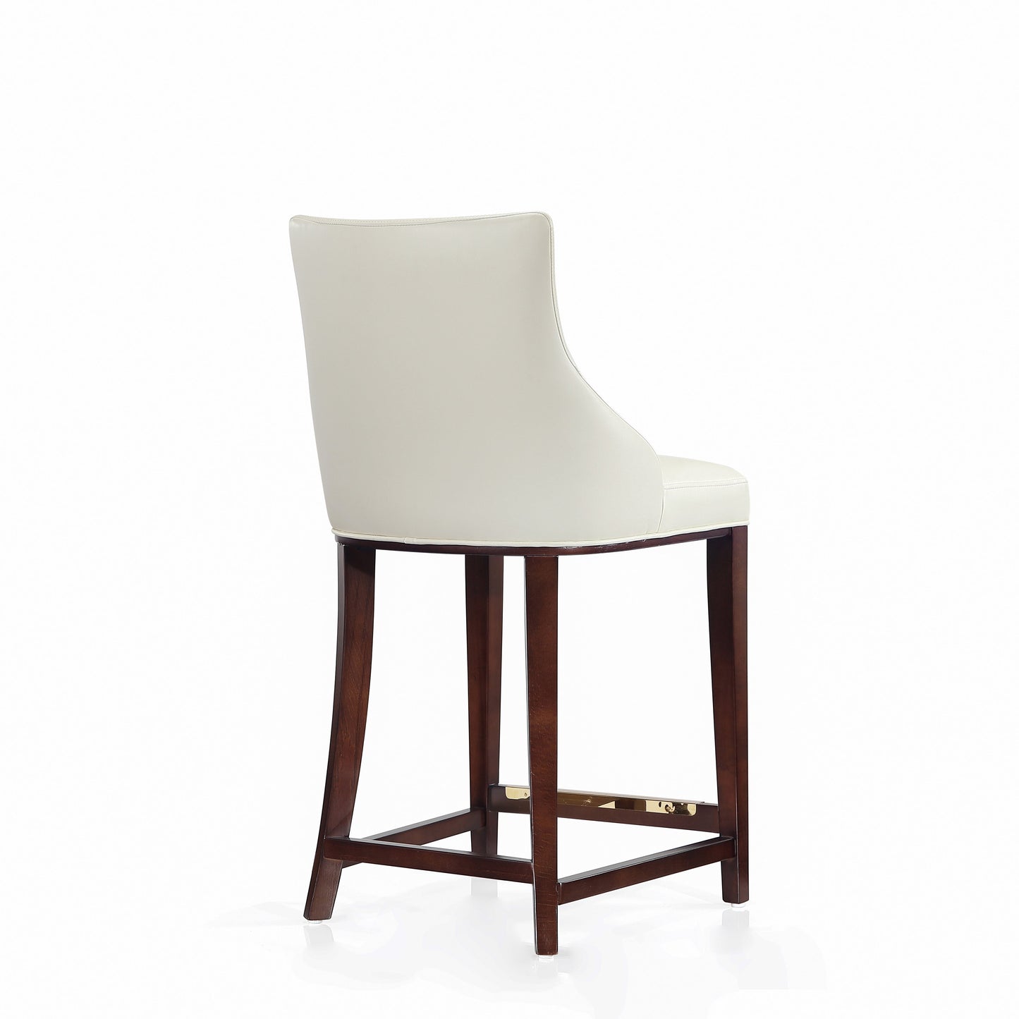 Manhattan Comfort Modern Shubert Barstool and Counter Stool with Beech Wood Legs