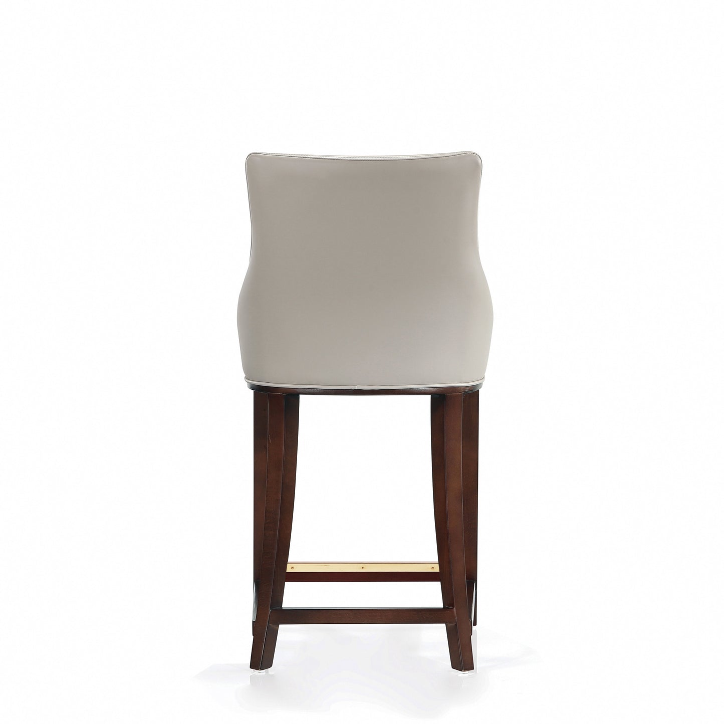 Manhattan Comfort Modern Shubert Barstool and Counter Stool with Beech Wood Legs