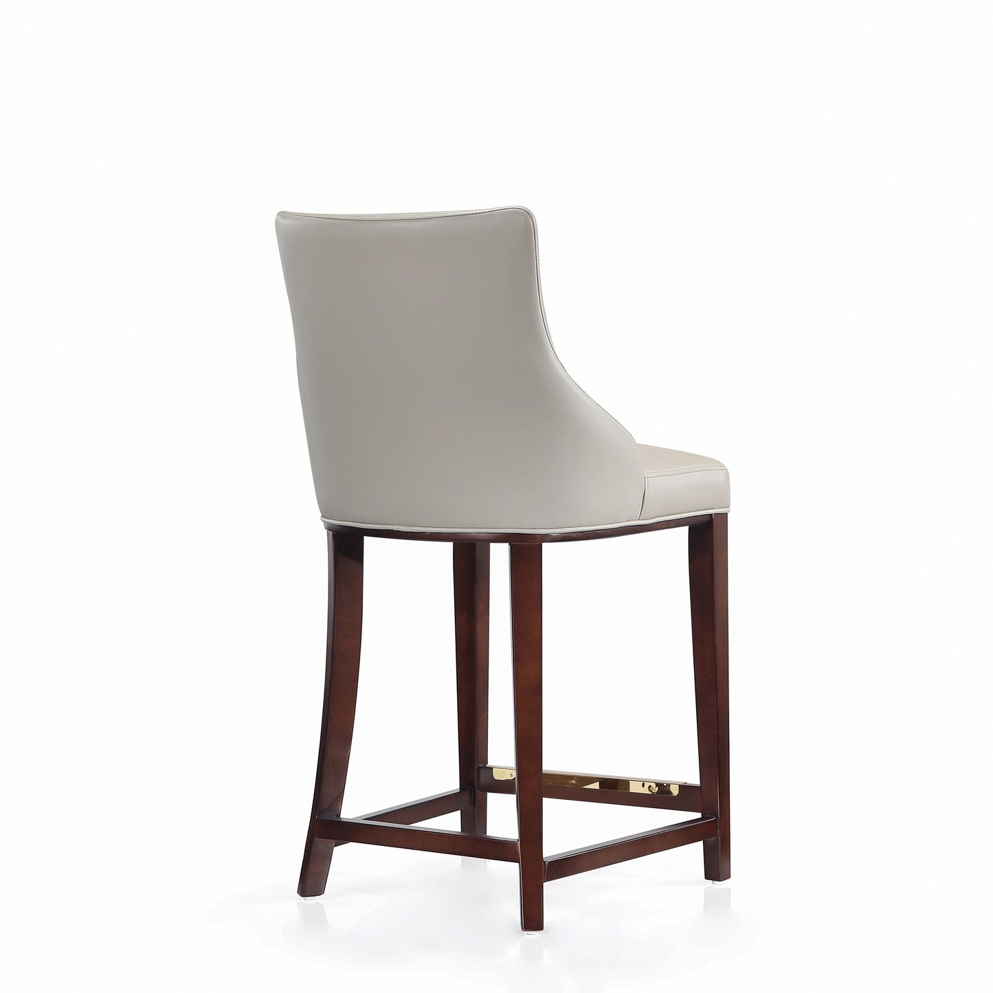 Manhattan Comfort Modern Shubert Barstool and Counter Stool with Beech Wood Legs