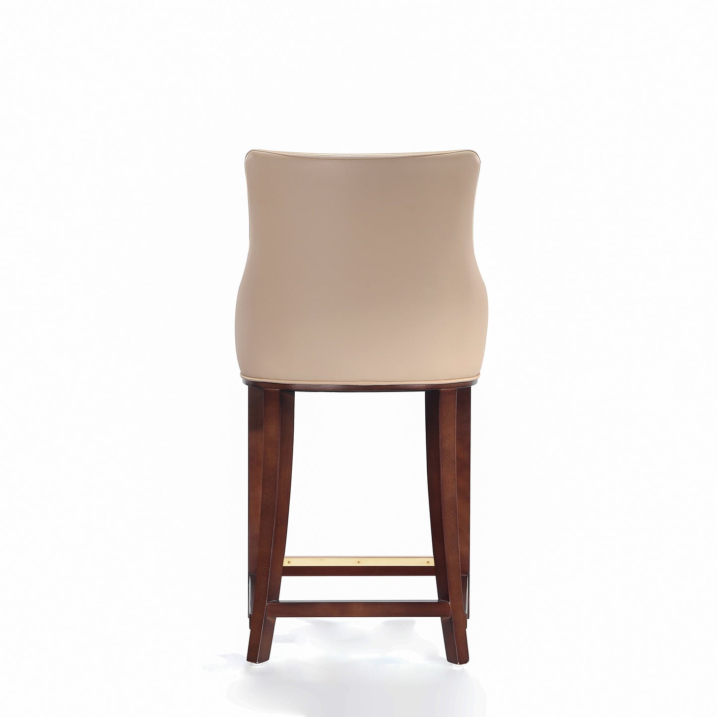 Manhattan Comfort Modern Shubert Barstool and Counter Stool with Beech Wood Legs
