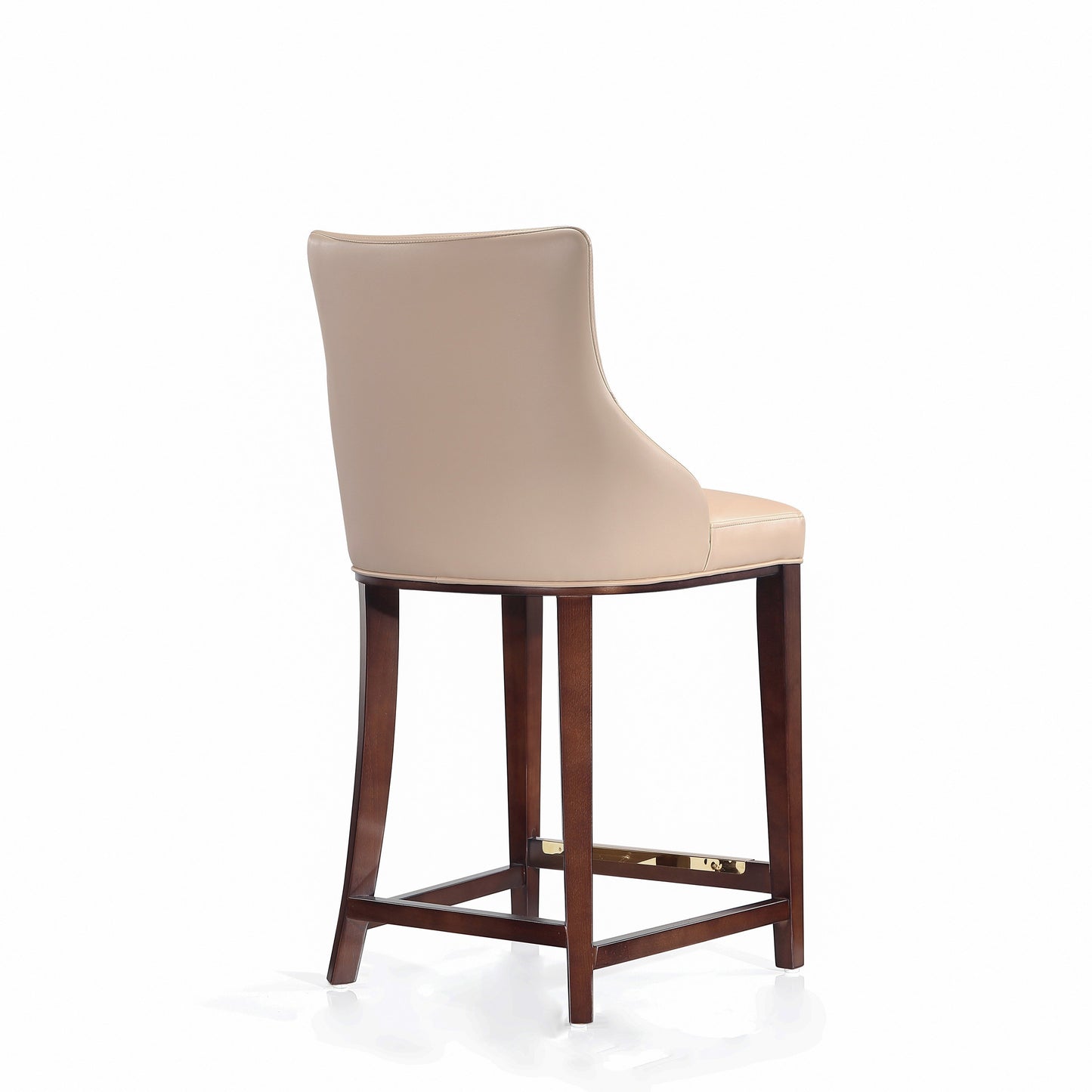 Manhattan Comfort Modern Shubert Barstool and Counter Stool with Beech Wood Legs