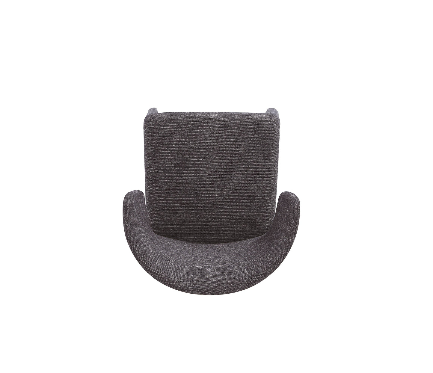 Manhattan Comfort Conrad Modern Woven Tweed Dining Chair in Black (Set of 4) 2-DC031-WBK