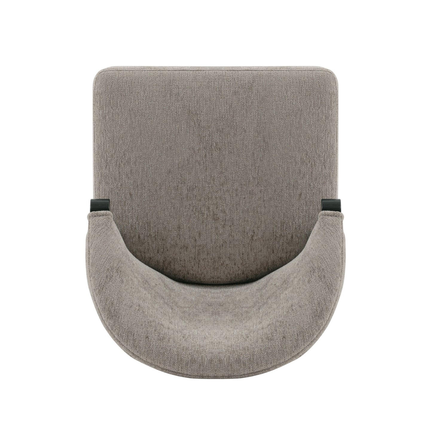 Manhattan Comfort Modern Ola Chenille Dining Chair in Stone- Set of 2 2-DC075-ST