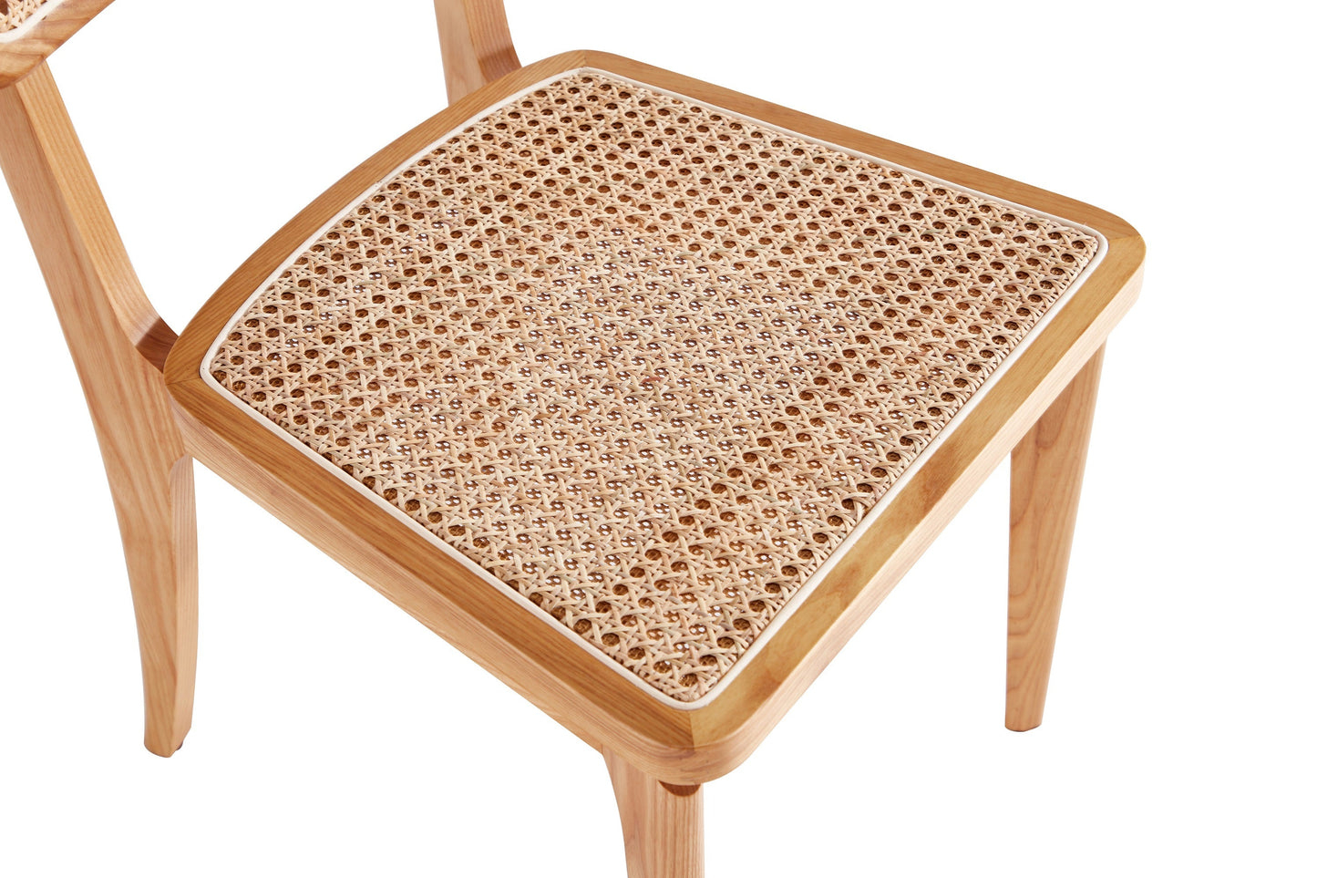 Manhattan Comfort Giverny Dining Chair in Nature Cane - Set of 4 2-DCCA04-NA