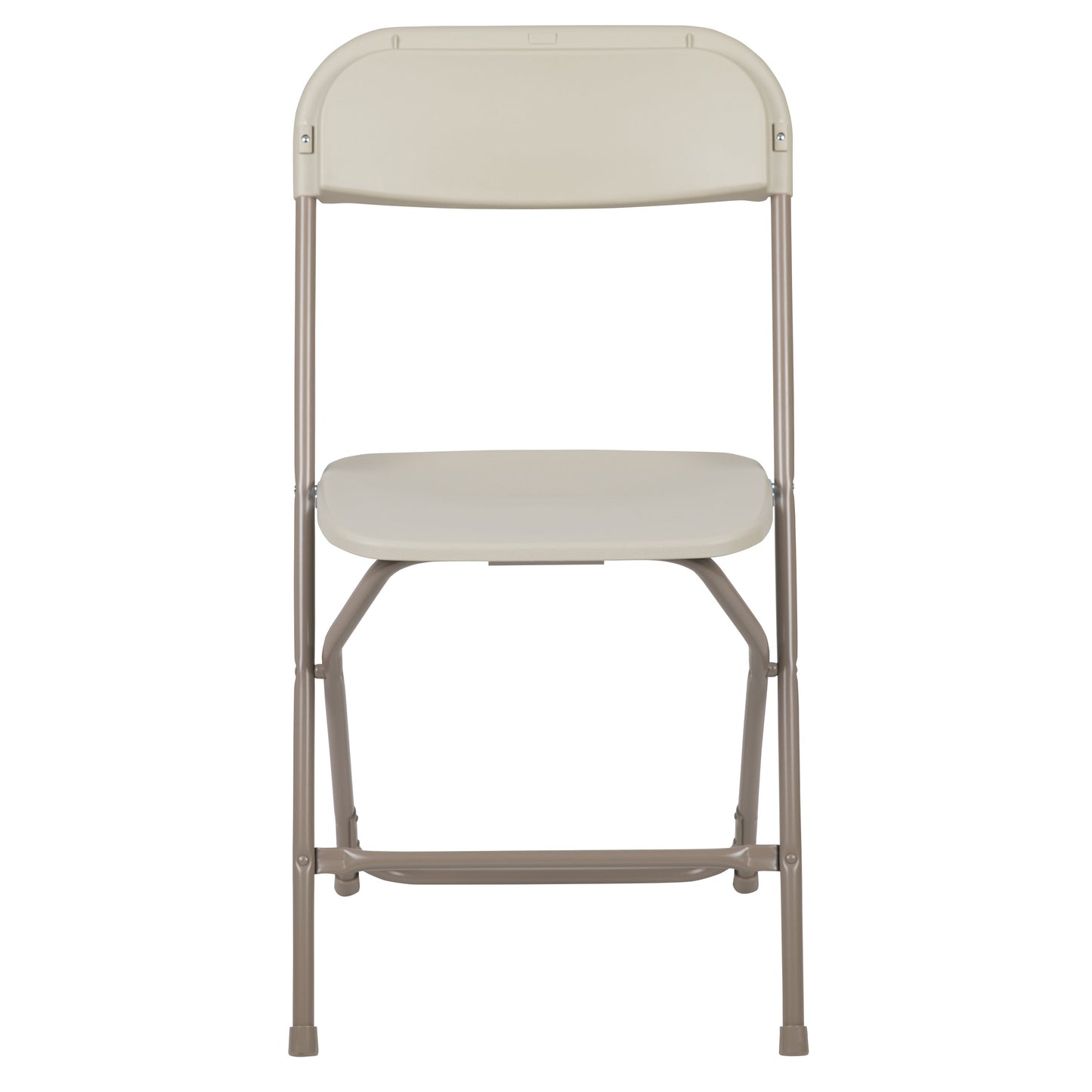 Beige Plastic Folding Chair 2-LE-L-3-BEIGE-GG