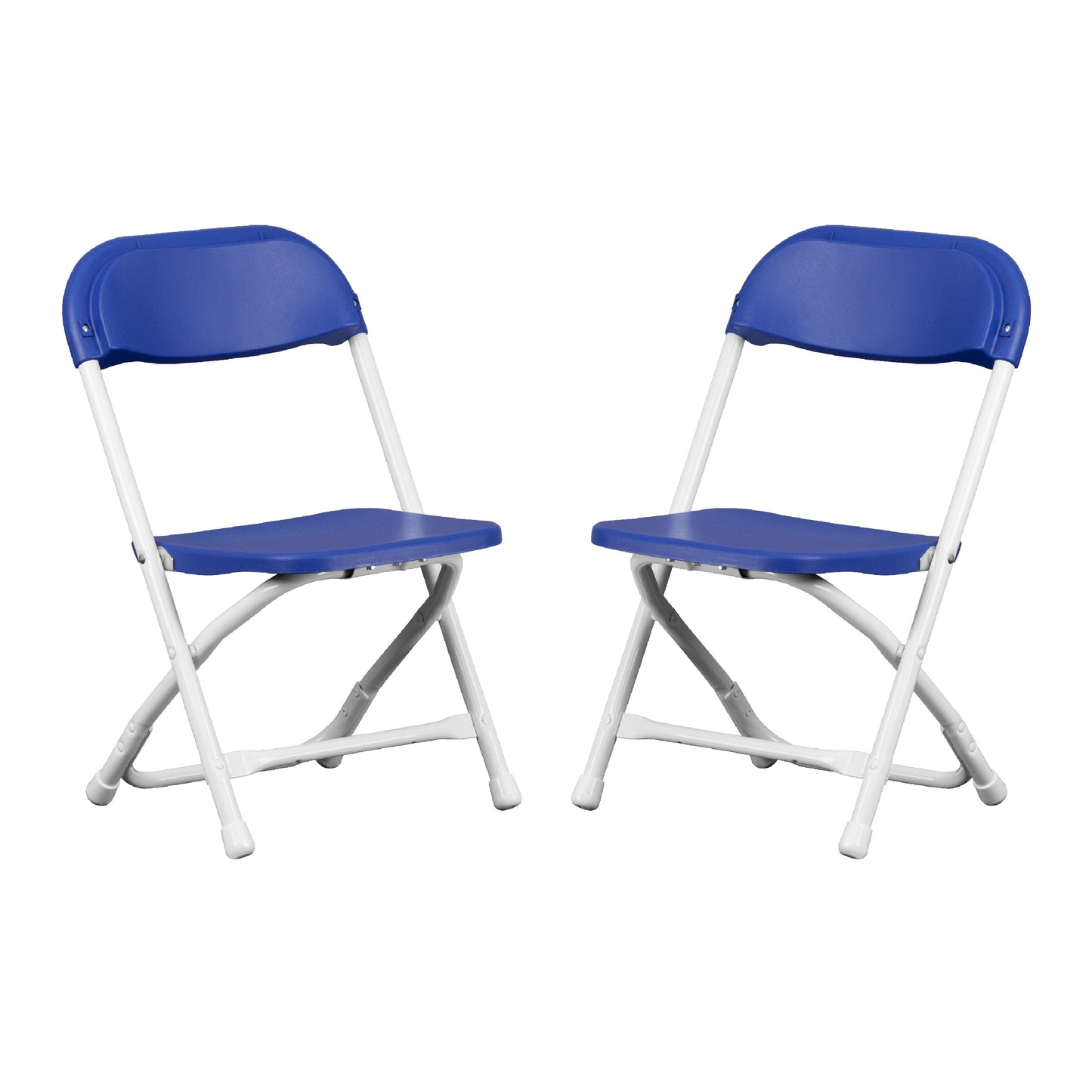 Kids Blue Folding Chair 2-Y-KID-BL-GG