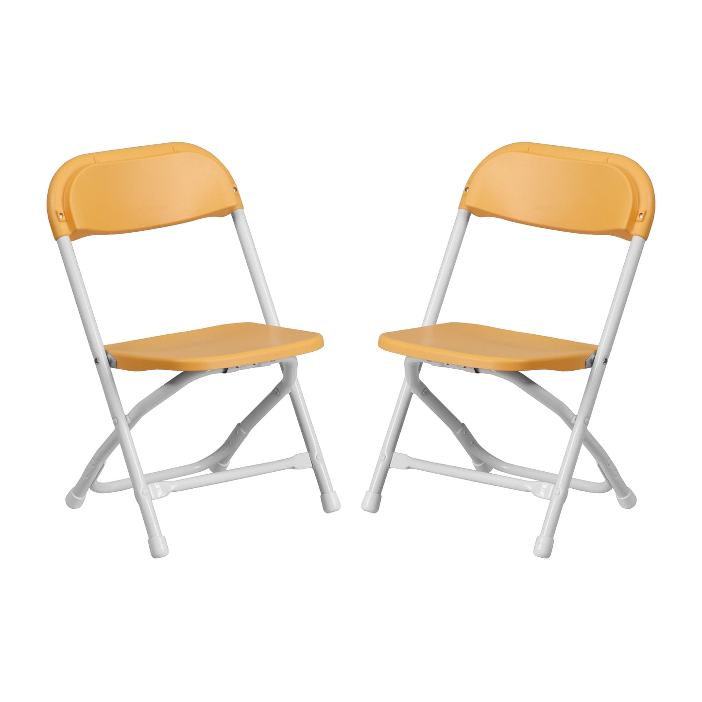 Kids Yellow Folding Chair 2-Y-KID-YL-GG
