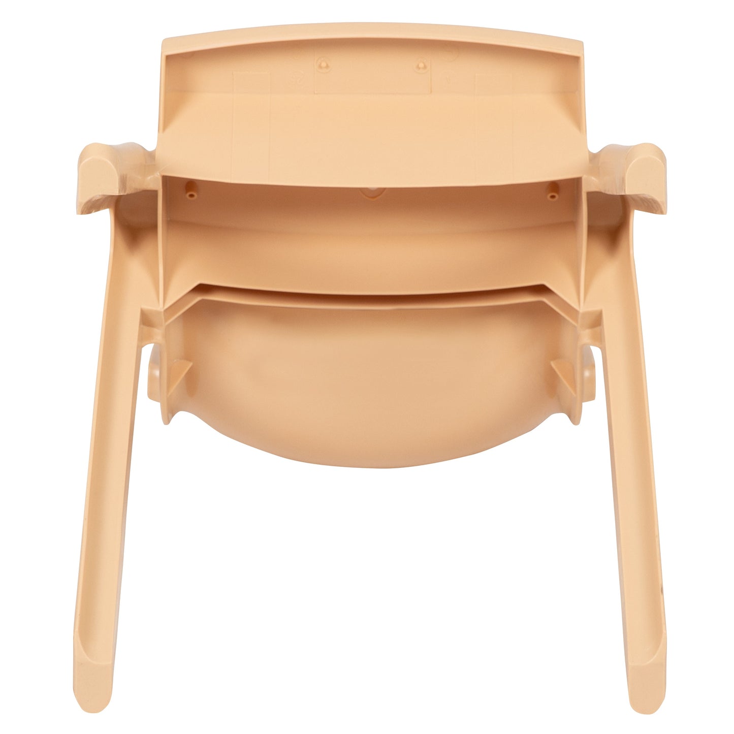2PK Natural Plastic Chair 2-YU-YCX-001-NAT-GG