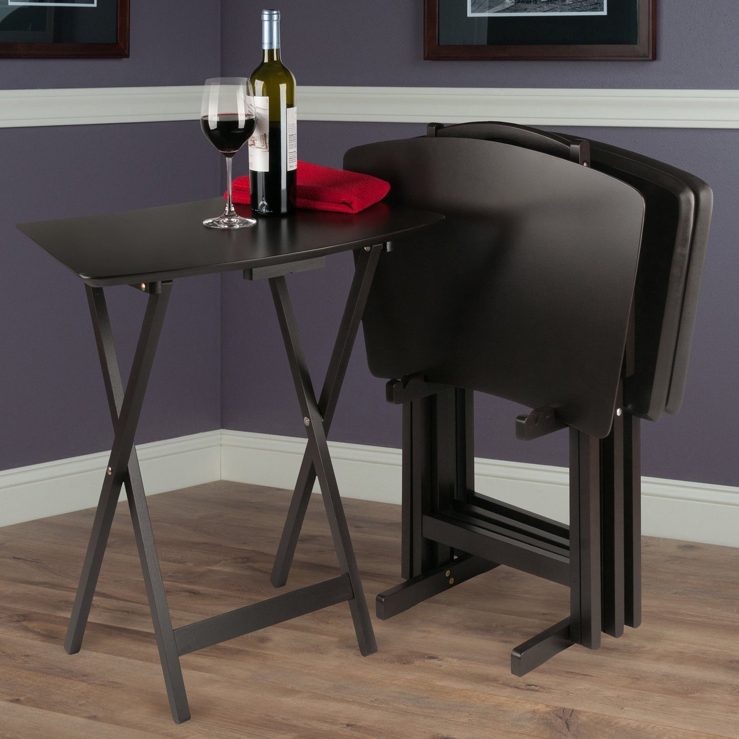 Anila 5-Pc Snack Table Set, Coffee