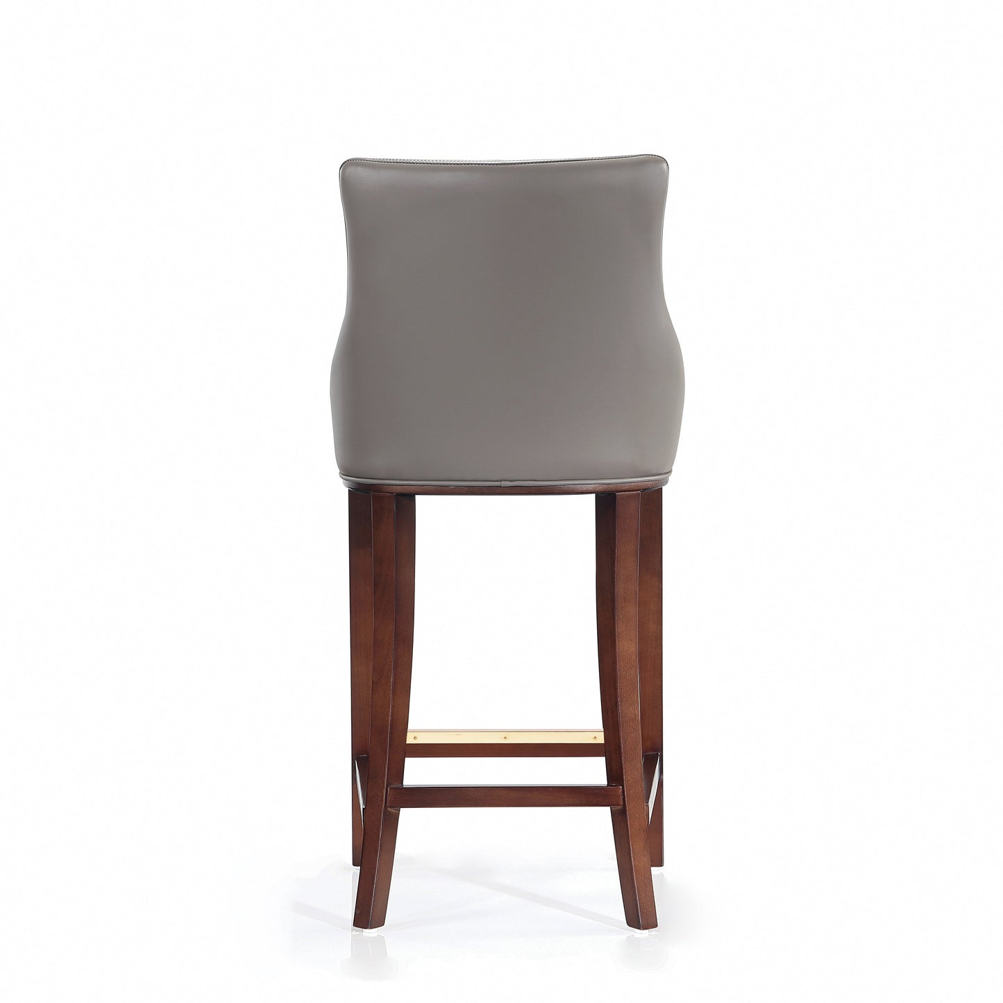 Manhattan Comfort Modern Shubert Barstool and Counter Stool with Beech Wood Legs
